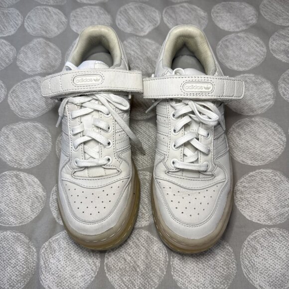 adidas Triple Platforum Low Women's Crystal White GZ8644 Sz 4.5 - Picture 9 of 16